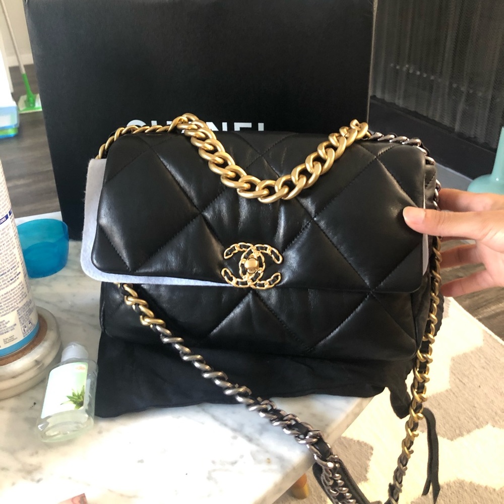 Chanel 19 flap bag